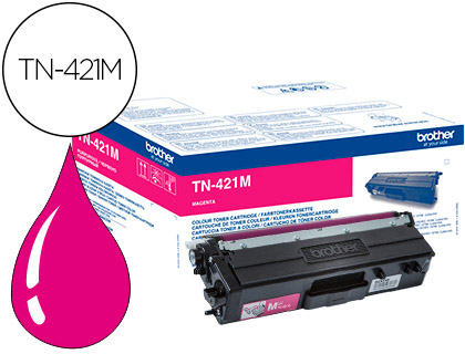 TONER BROTHER TN-421 PARA DCP-L8410 CDN / 8410 CDW / HL-L8260 CDW / MFC-L8360 CDW / 8690 CDW / 8900 CDW MAGENTA CAPACI