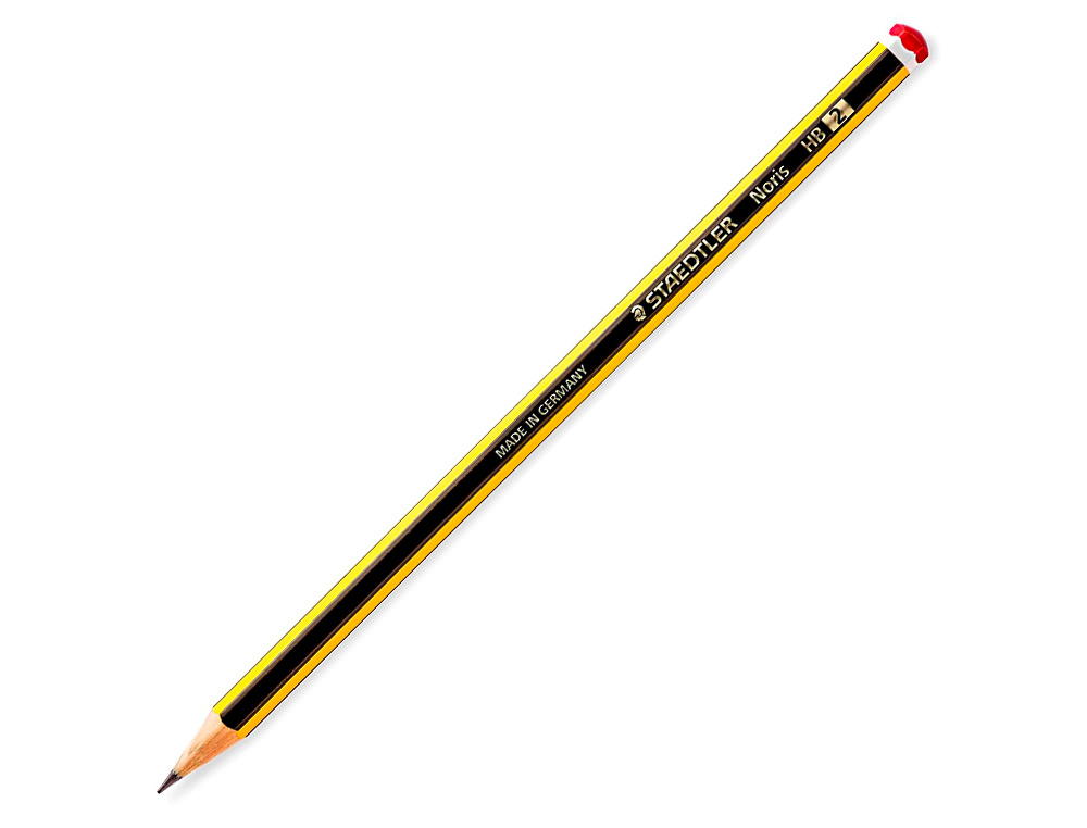LAPIS DE GRAFITE STAEDTLER NORIS Nº2 HB BLISTER DE 10 UNIDADES