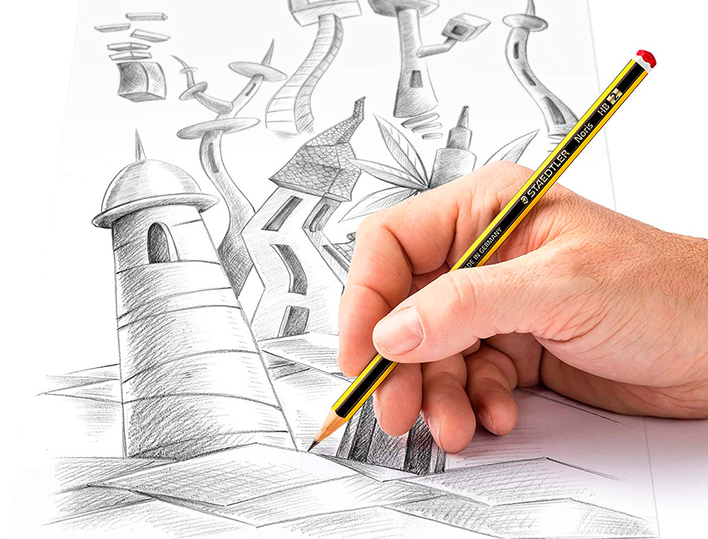 LAPIS DE GRAFITE STAEDTLER NORIS Nº2 HB BLISTER DE 10 UNIDADES