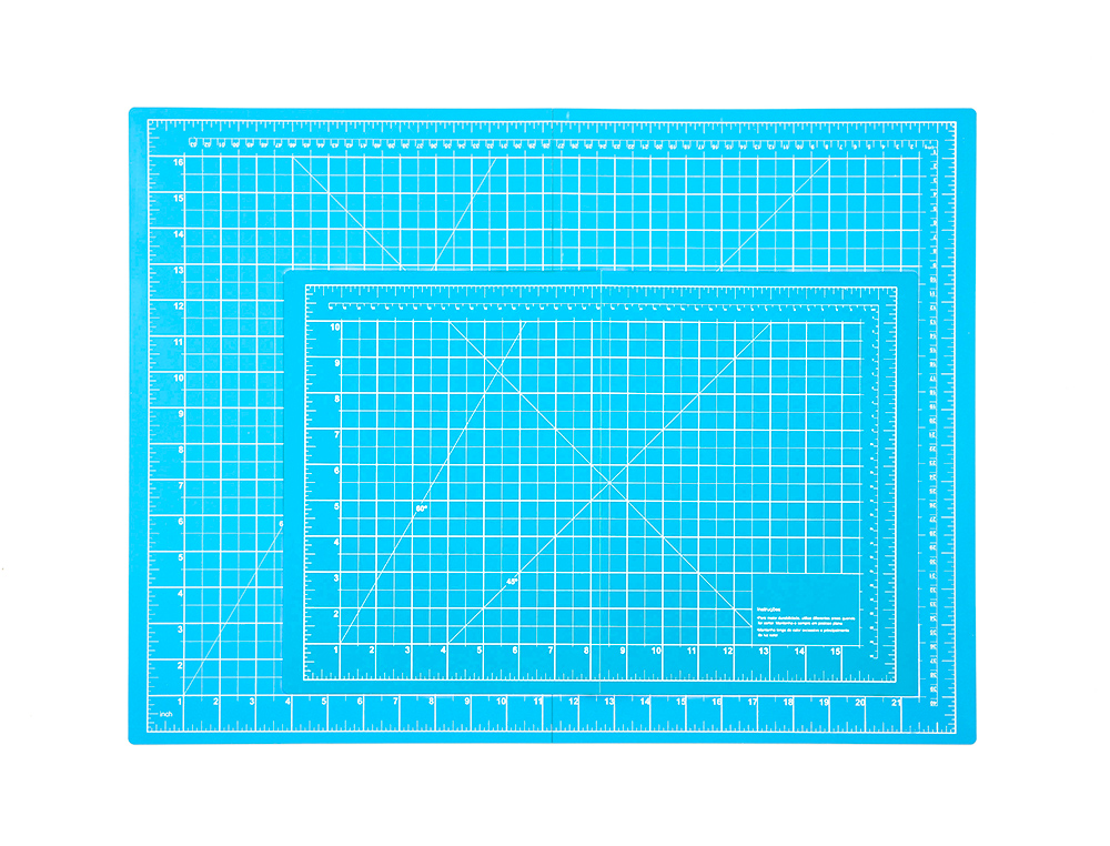 PLACA DE CORTE LIDERPAPEL DIN A3 3MM ESPESSURA COR AZUL