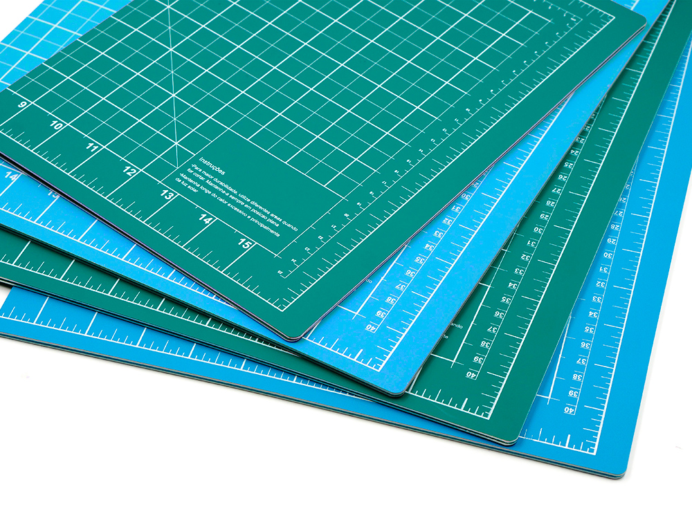 PLACA DE CORTE LIDERPAPEL DIN A3 3MM ESPESSURA COR AZUL