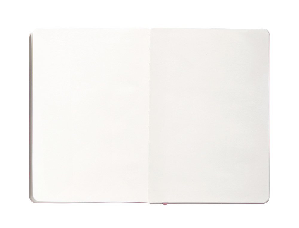 CADERNO COM ELASTICO ANTARTIK NOTES CAPA MOLE A5 LISO ROSA PASTEL 80 FOLHAS 80 GR FSC