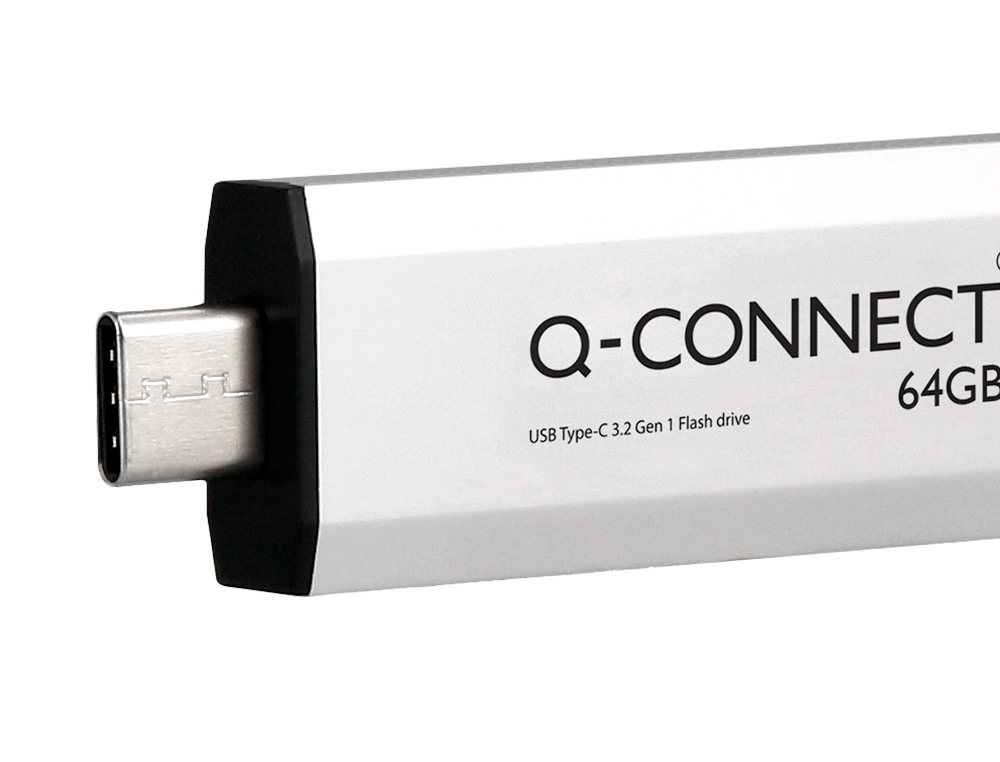 PEN DRIVE USB Q-CONNECT FLASH DRIVE 64 GB 3.2 TIPO C