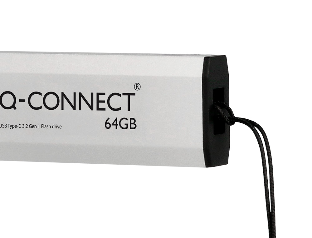 PEN DRIVE USB Q-CONNECT FLASH DRIVE 64 GB 3.2 TIPO C