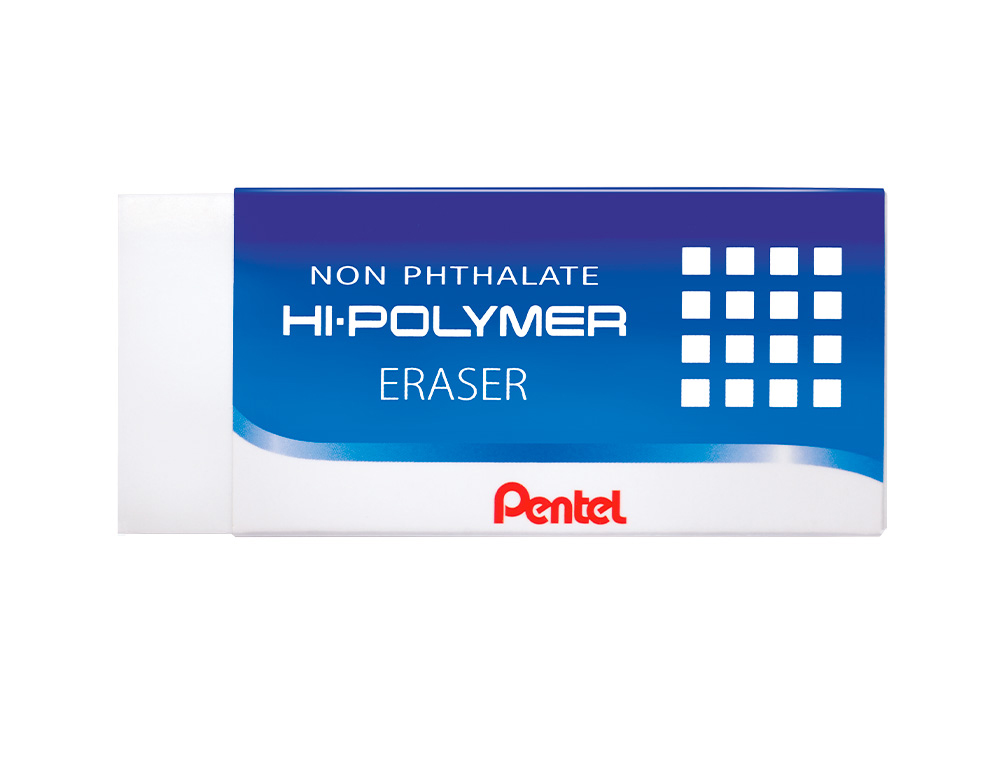 BORRACHA PENTEL BRANCA ZEH20 LAPIS