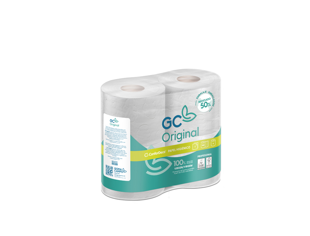 PAPEL HIGIENICO OLIMPIC 2 FOLHAS PACK 4 ROLOS