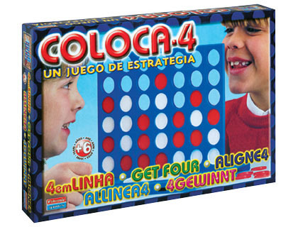 JOGO FALOMIR DE MESA QUATRO EM LINHA