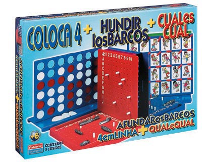 JOGO FALOMIR DE MESA QUATROEM LINHA+QUEM ? QUEM+BARCOS
