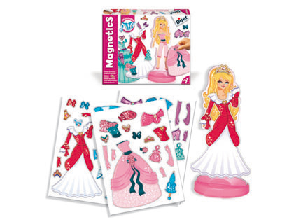 JOGOS DISET MAGNETICO VESTIDOS DE PRINCESAS