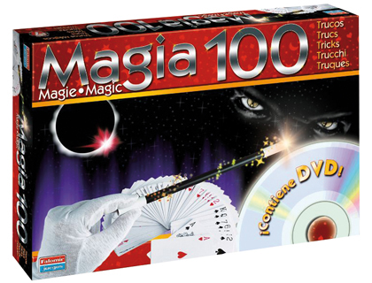 JOGO FALOMIR DE MESA MAGIA 100 TRUQUES